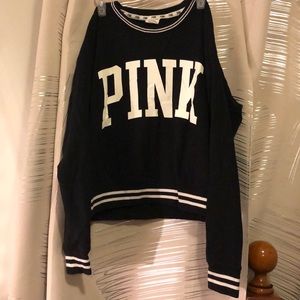 Pink Black/White Sweatshirt